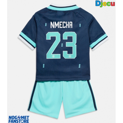 Njemačka Felix Nmecha #23 Gostujuci Dres za djecu SP 2026 Kratak Rukav (+ Kratke hlače)